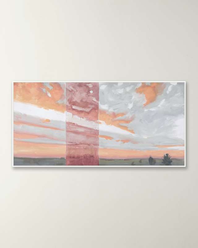 "Patch of Landscape 2" Framed Giclee